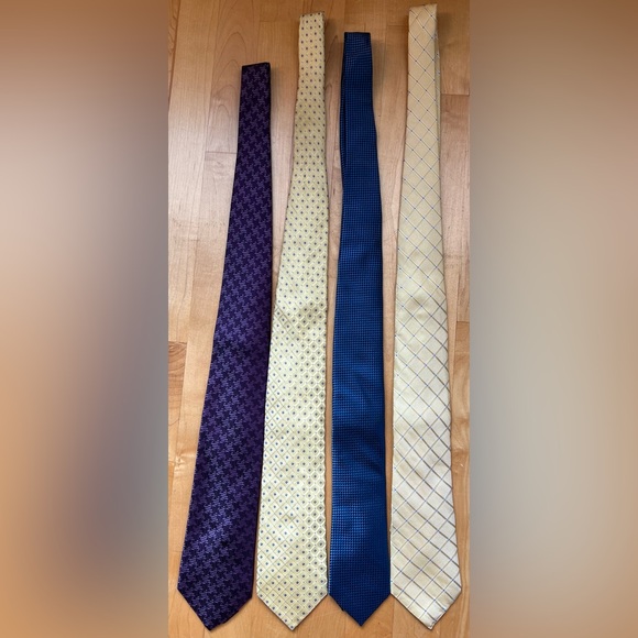 👔4️⃣ Bundle of 4 Nordstrom/ Nordstrom Men’s Shop Neckties/ Neck Ties—Standard - Picture 4 of 17